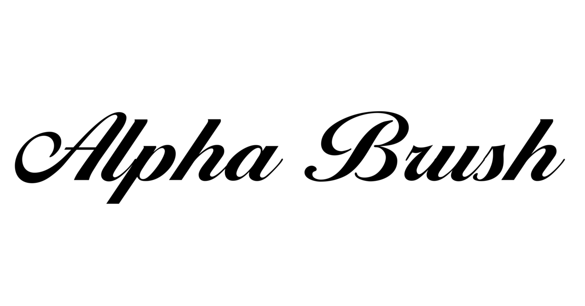 Alpha Brush logo