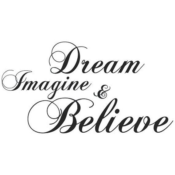 Believe Dream Imagine Products logo
