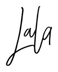 Dressed in LALA logo