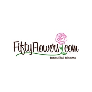 Fifty Flowers logo