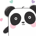 Kawaii Panda logo