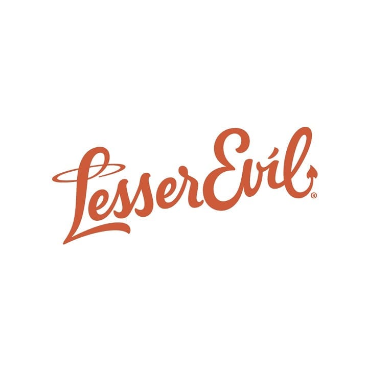 LesserEvil Snacks logo