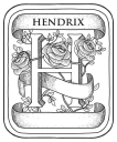 HENDRIX Hand Poured Candles logo