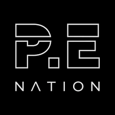 P E Nation logo