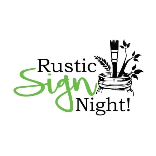 Rustic Sign Night logo