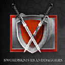 Swords Knives and Daggers logo