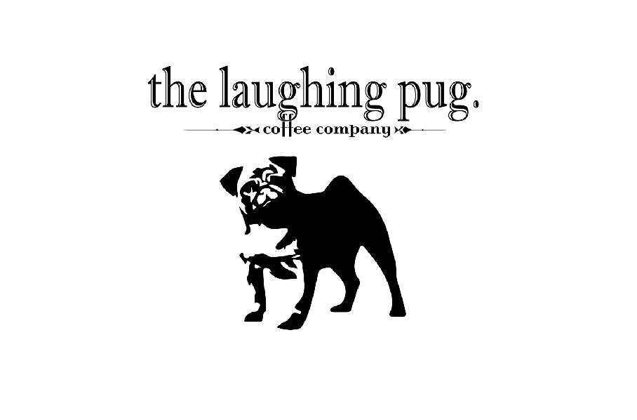The Laughing Pug Coffee Company logo