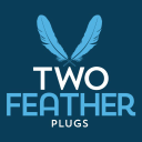 Two Feather Plugs logo