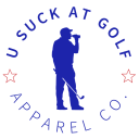 U Suck at Golf logo